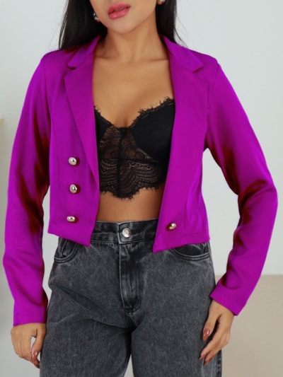 BLAZER CROPPED ALFAIATARIA NICOLI