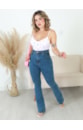 CALÇA JEANS FLARE ESTEFÂNIA