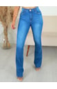 CALÇA JEANS FLARE LUCRECIA