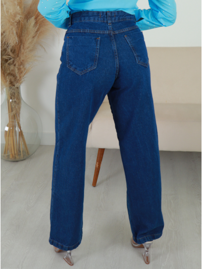 CALÇA JEANS WIDE LEG NELMA