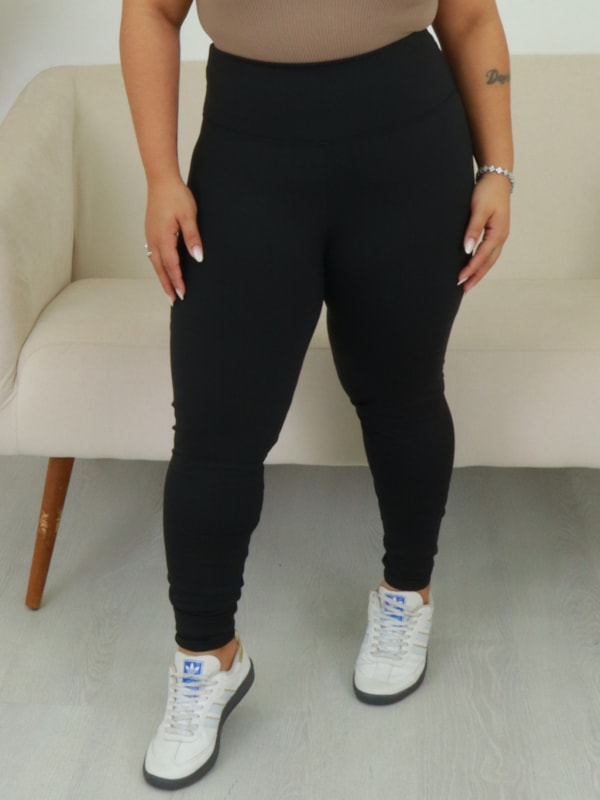 CALÇA LEGGING FLANELADA PLUS SIZE MAYRA