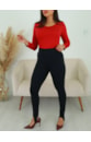 CALÇA LEGGING PEZINHO CINTURA ALTA  IVONE