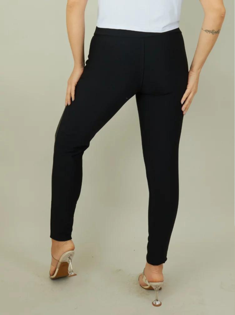 Bota com calça sales legging