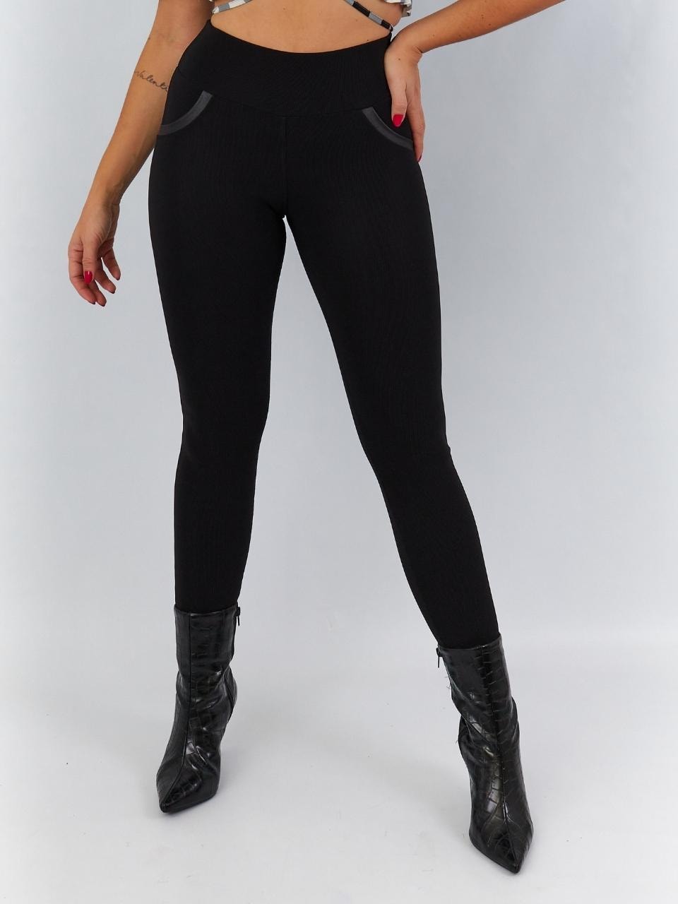 Calça legging best sale e bota