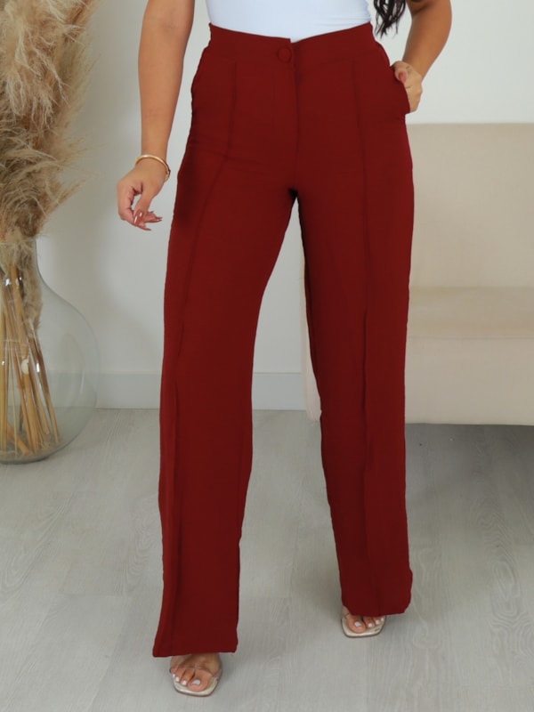 CALÇA PANTALONA BOLSO DIVA