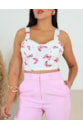 CROPPED ESTAMPA BORBOLETA TALITA