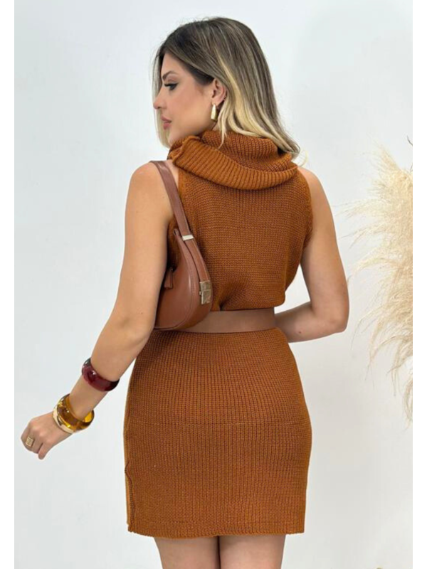 MINI VEST TRICÔ GOLA BOBA ARIEL - Main Image