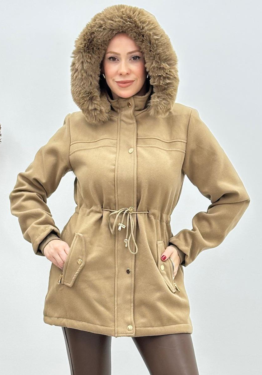 PARKA LÃ BATIDA LANA