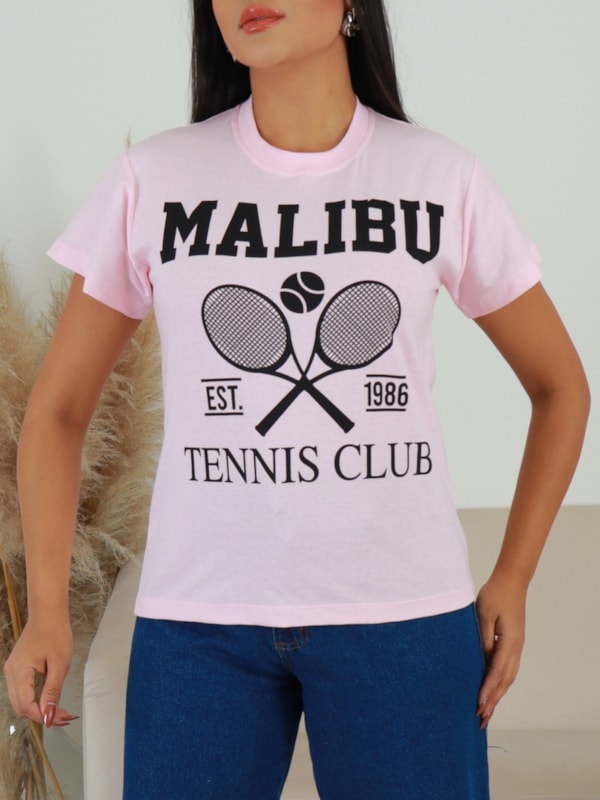 T-SHIRT ESTAMPA MALIBU ELIZA