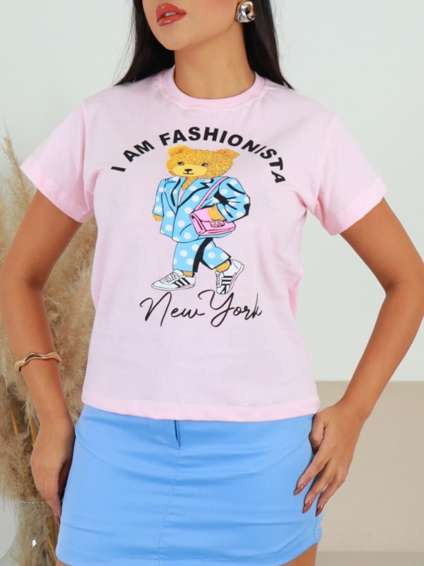 T-SHIRT ESTAMPADA DAIANNA