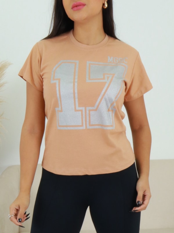 T-SHIRT ESTAMPADA MADALENA