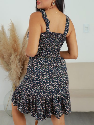 VESTIDO CURTO ESTAMPADO SAMILE