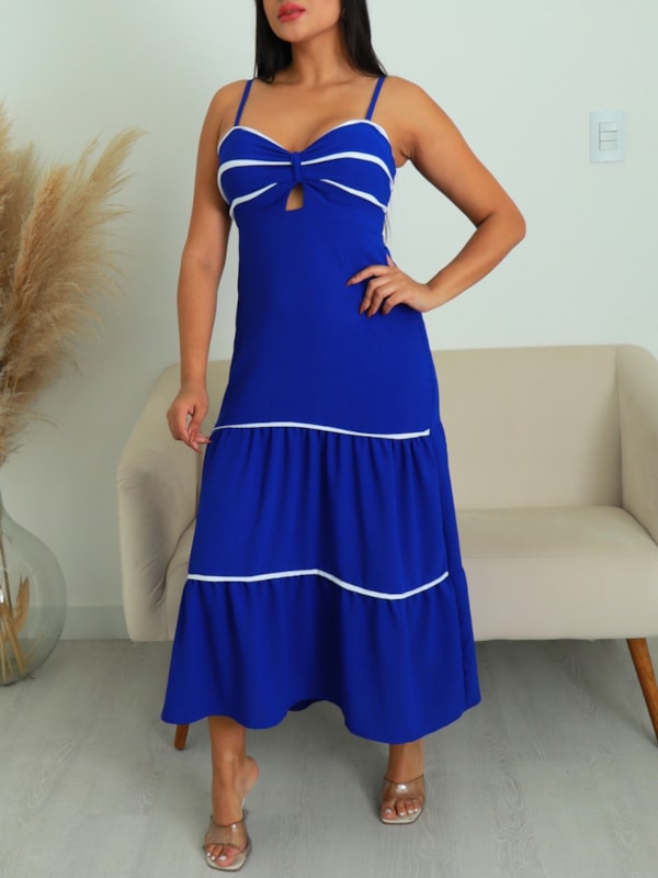 VESTIDO LONGO TRÊS MARIAS PERLA