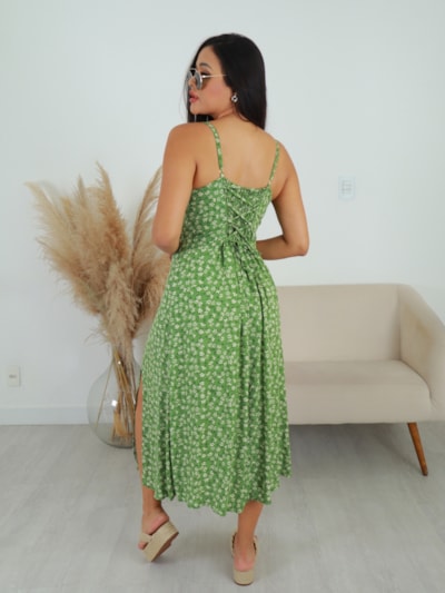 VESTIDO MIDI ESTAMPADO JURACÍ