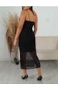 VESTIDO MIDI TULE LUA